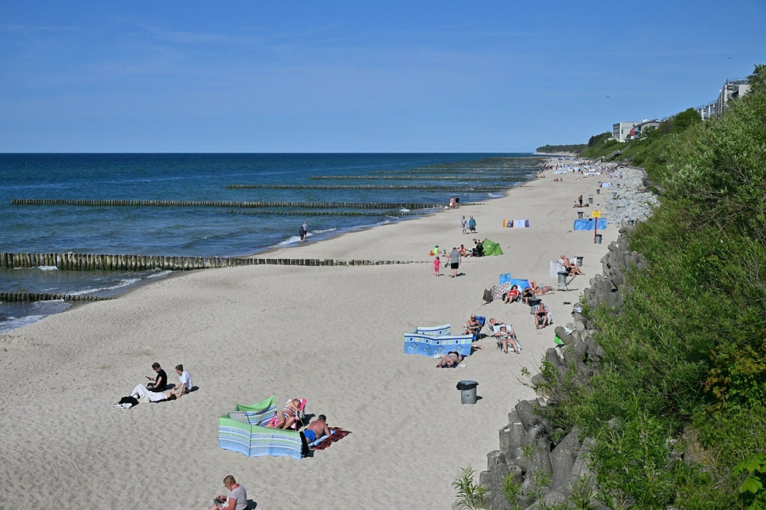plaża nad Bałtykiem