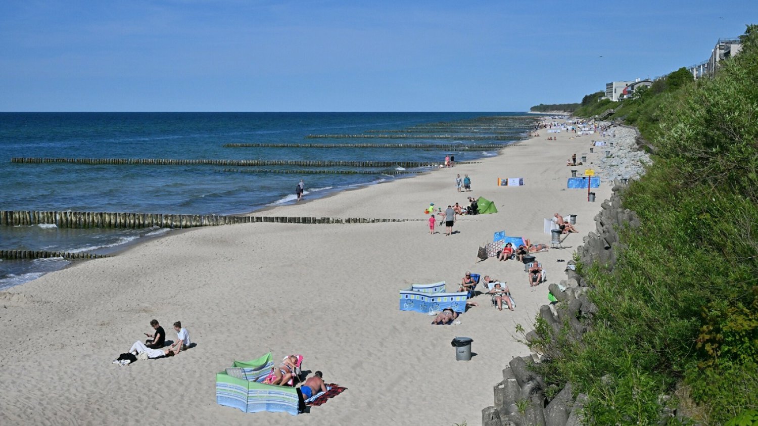 plaża nad Bałtykiem