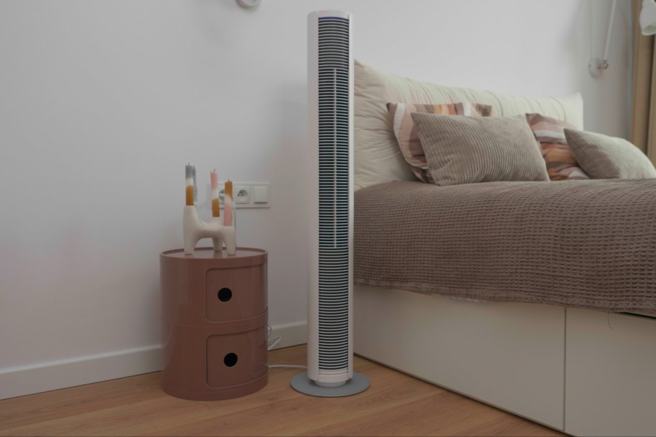 Ochłoda nie dla rodzin z małymi dziećmi w małych mieszkaniach? Ten wentylator zaprzecza tej tezie