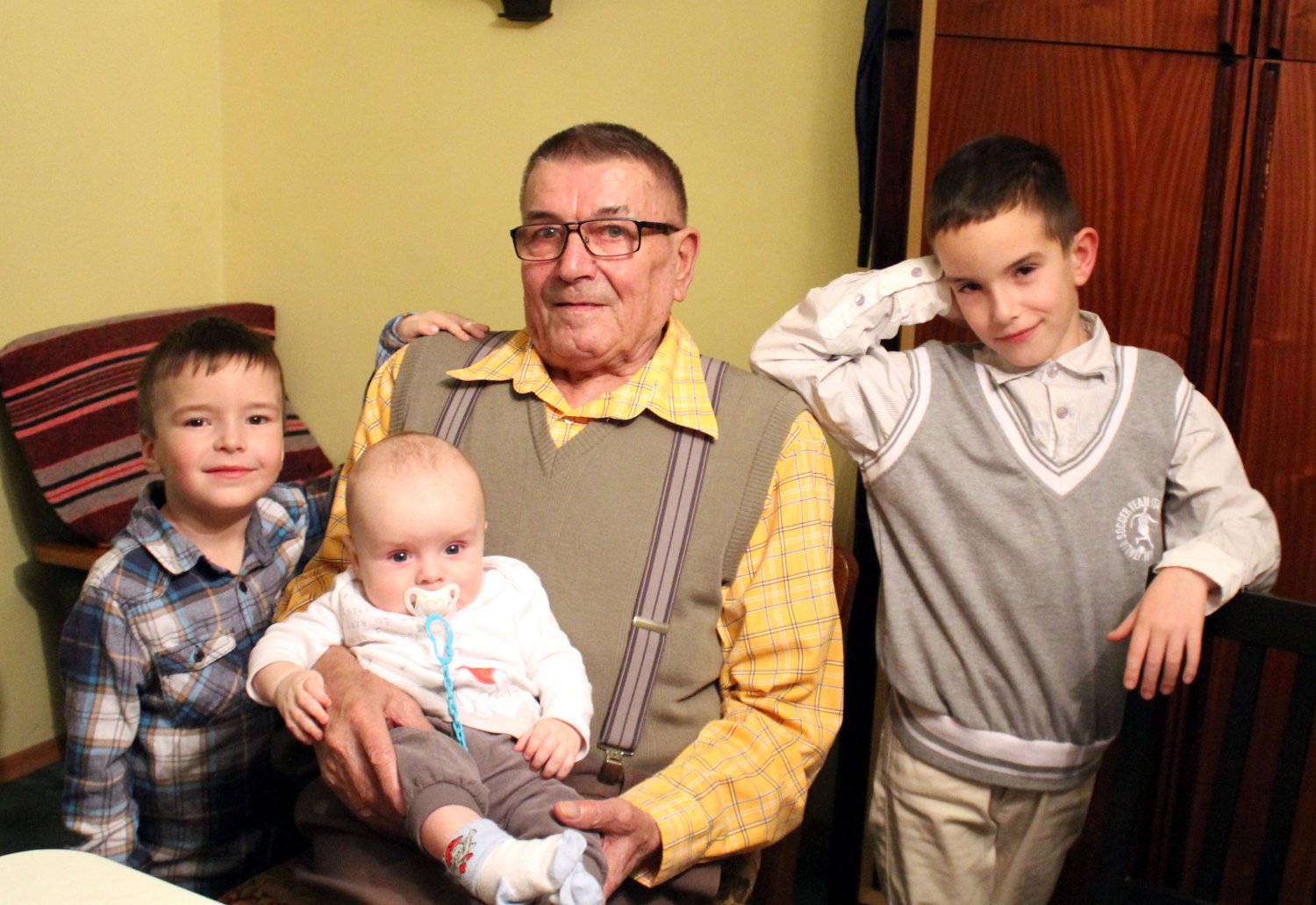 Jakie to szczęście mieć pradziadka