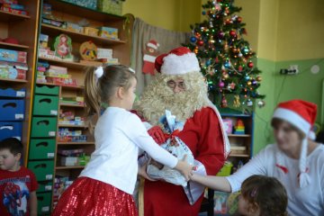 przedszkole, mikołaj, mikołajki, mikołajki w przedszkolu, chore dzieci, chore dzieci w przedszkolu