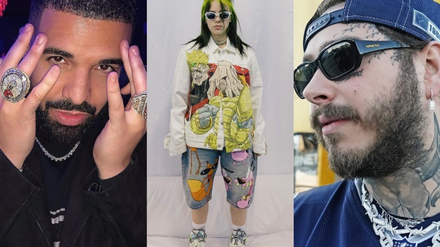 Drake to absolutny król ostatniej dekady, ale z pewnością czuje już na plecach oddech młodych gwiazd jak Billie Eilish i Post Malone.