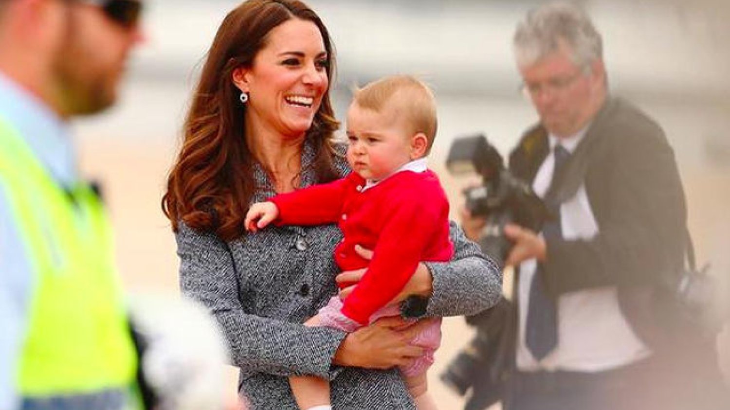 Kate Middleton z księciem Jerzym