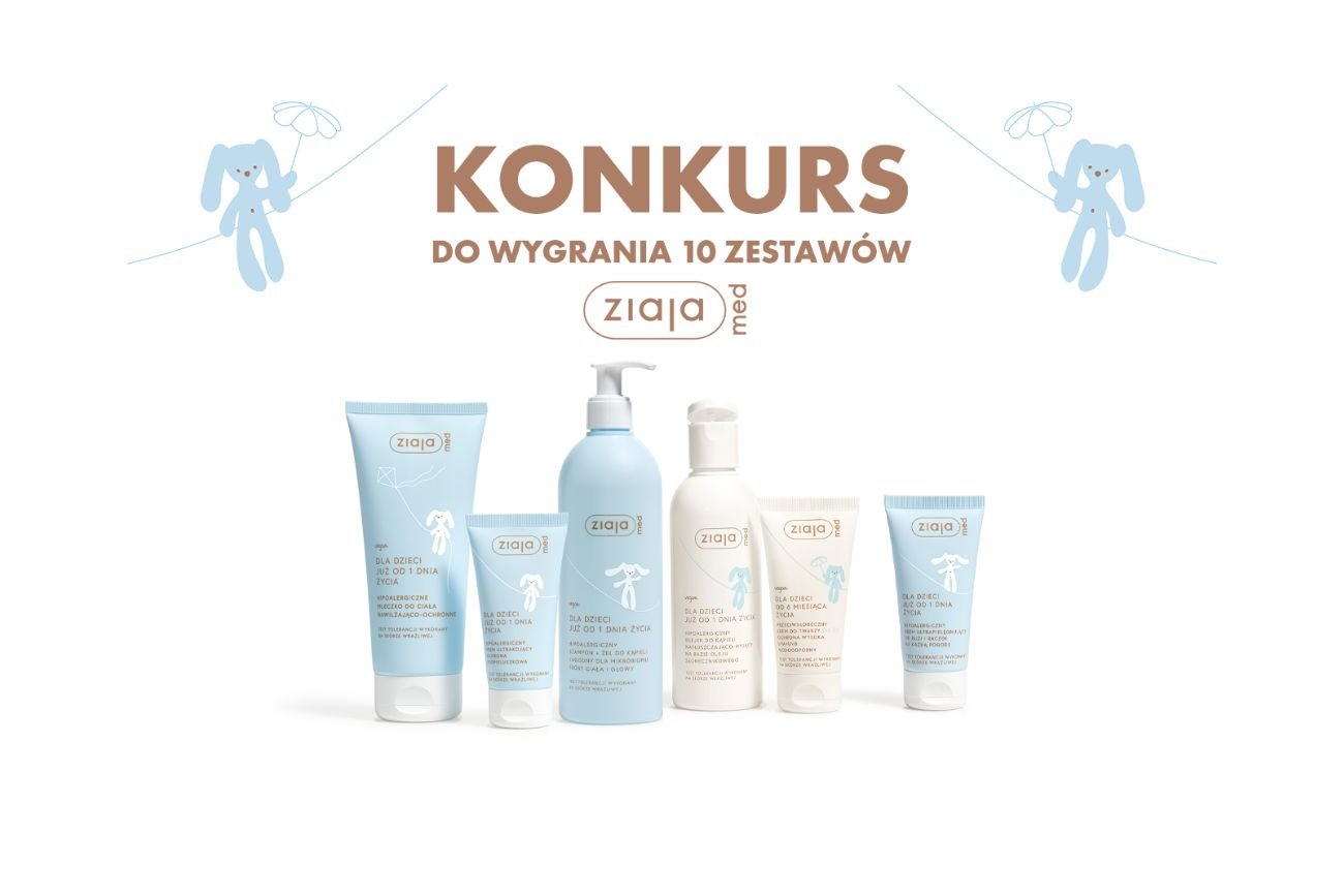Nagroda w konkursie Ziaja Med i mama:Du: zestaw kosmetyków dla dzieci
