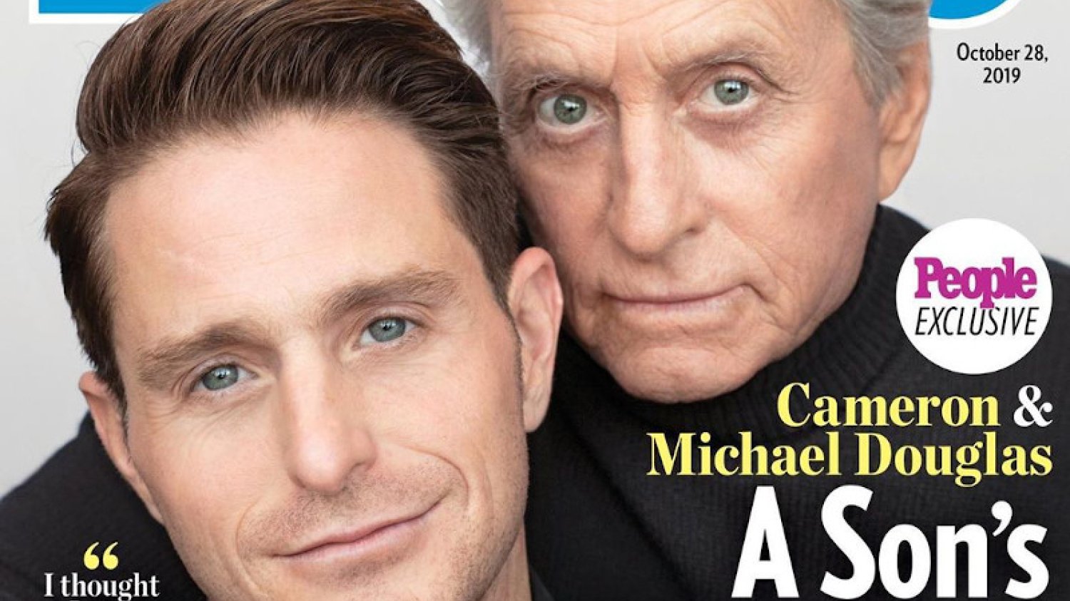 Michael Douglas w rozmowie z magazynem "People" opowiedział o uzależnieniu narkotykowym syna