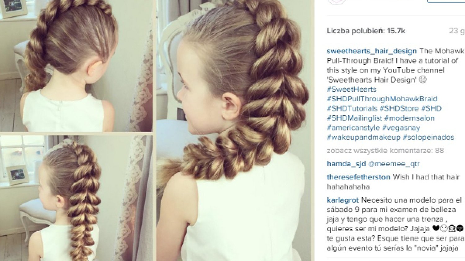 Fot, screen z Instagrama [url=https://www.instagram.com/sweethearts_hair_design/][/url]