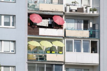 balkon w bloku