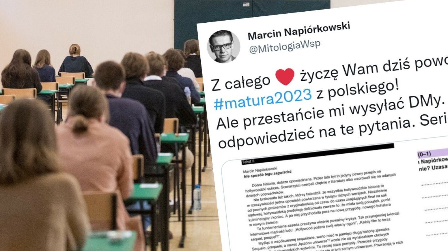 Matura próbna z polskiego