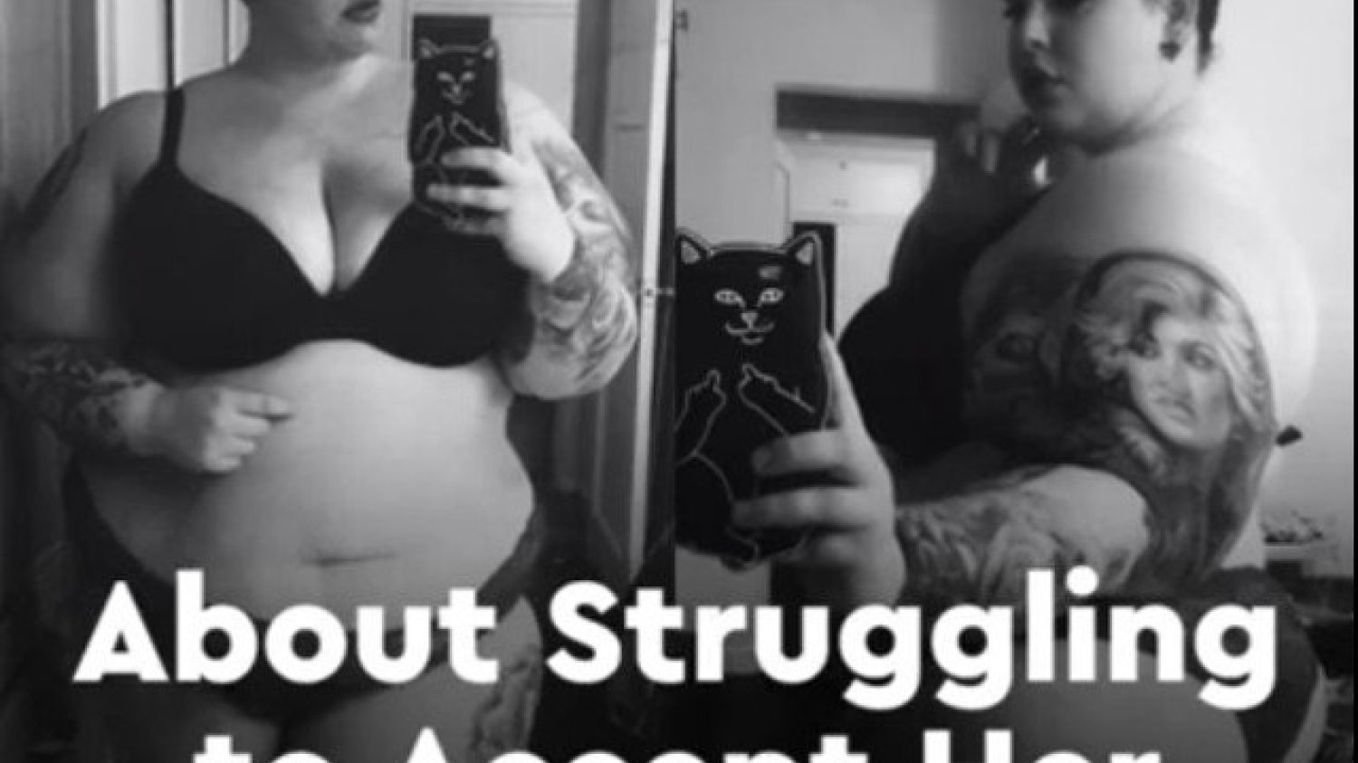 Tess Holliday przekonuje kobiety,by pokochały swoje ciało.