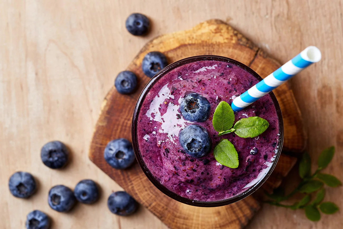 Smoothie jagodowe