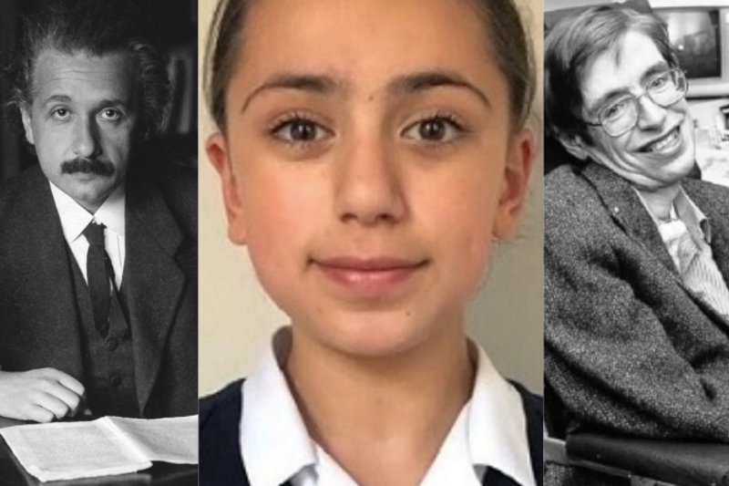 Pochodząca z Iranu dziewczynka ma przed sobą świetlaną przyszłość