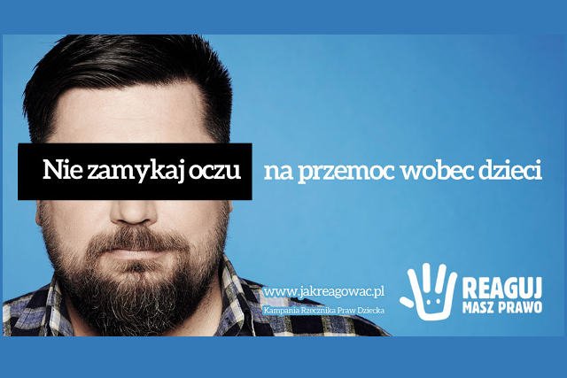 Nie zamykaj oczu na przemoc wobec dzieci.