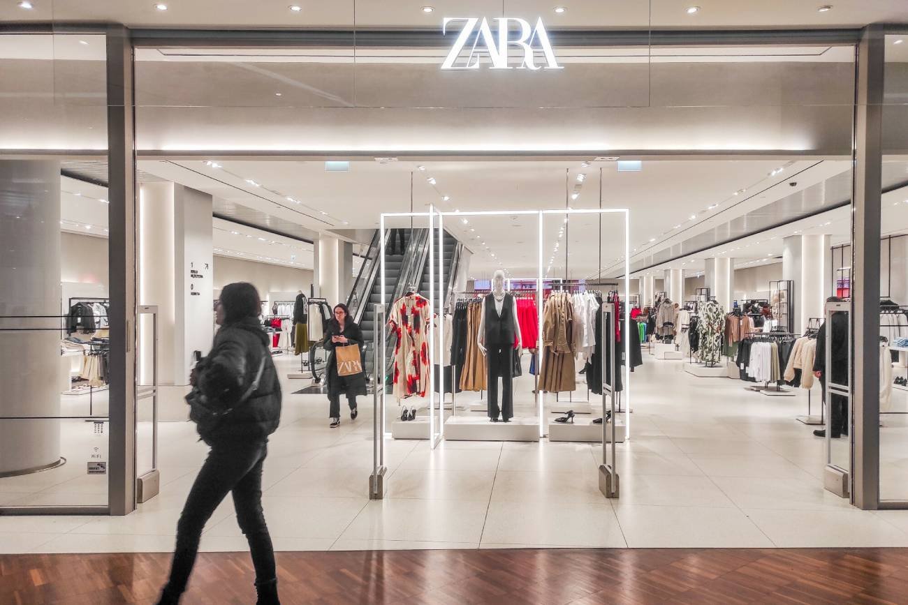 Sklep sieci Zara. Sklep sieci Zara.