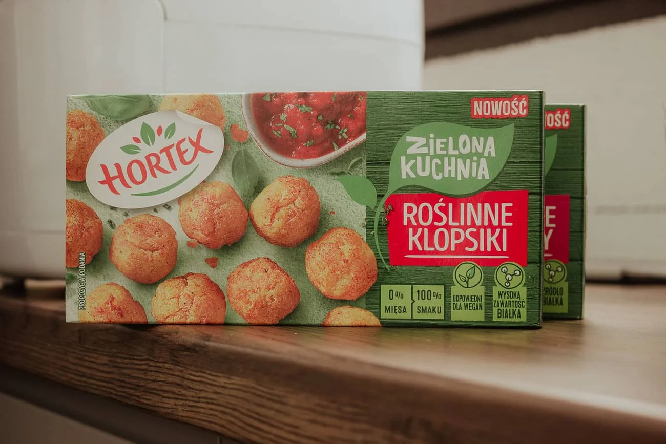 Roślinne klopsiki sojowe Hortex