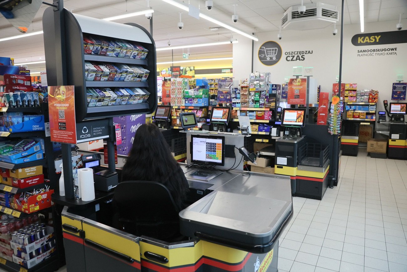Kasa w Biedronce Kasa w Biedronce