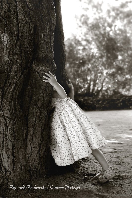 Na zdjęciu córka autora