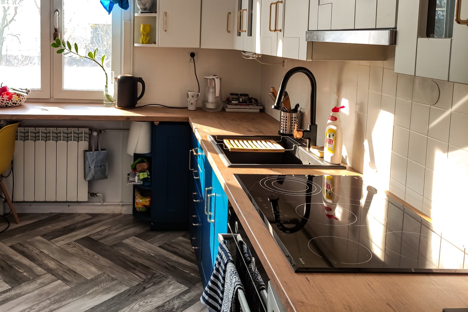 Kuchnia słoneczny dzień