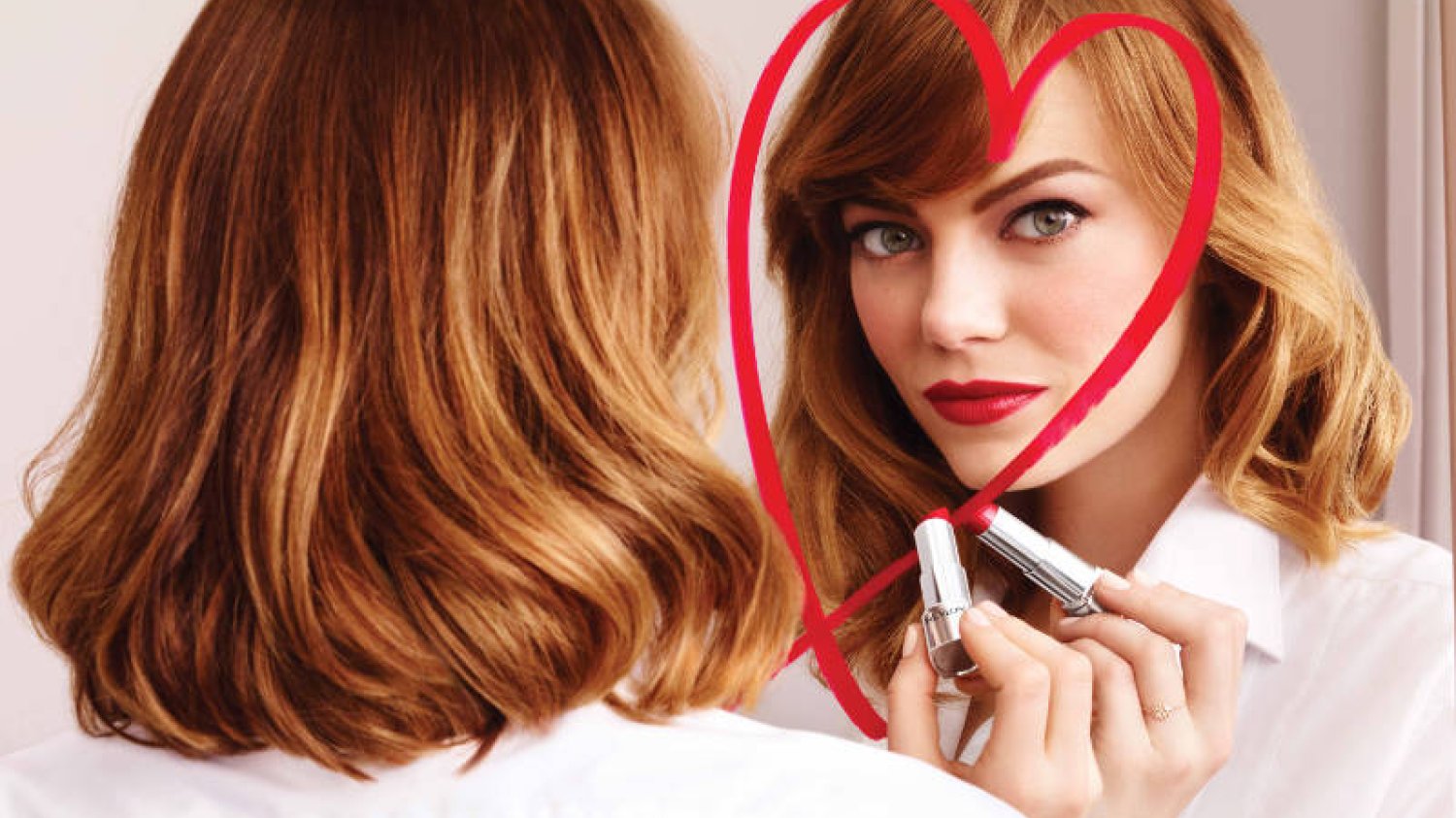 Emma Stone w kampanii szminek Ultra HD Revlon