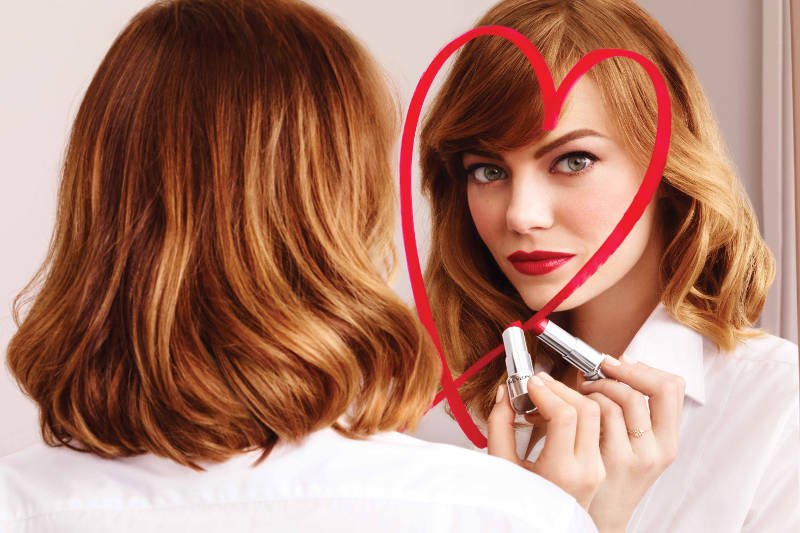 Emma Stone w kampanii szminek Ultra HD Revlon