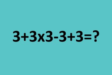 zagadka matematyczna z trójkami