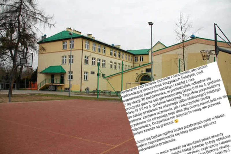Dzieci dostały propozycję nie do odrzucenia. Jeżeli wezmą udział w uroczystości "Wszystkich świętych", nie dostaną tego dnia jedynki.