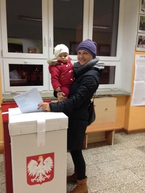 Głos oddany z mamą