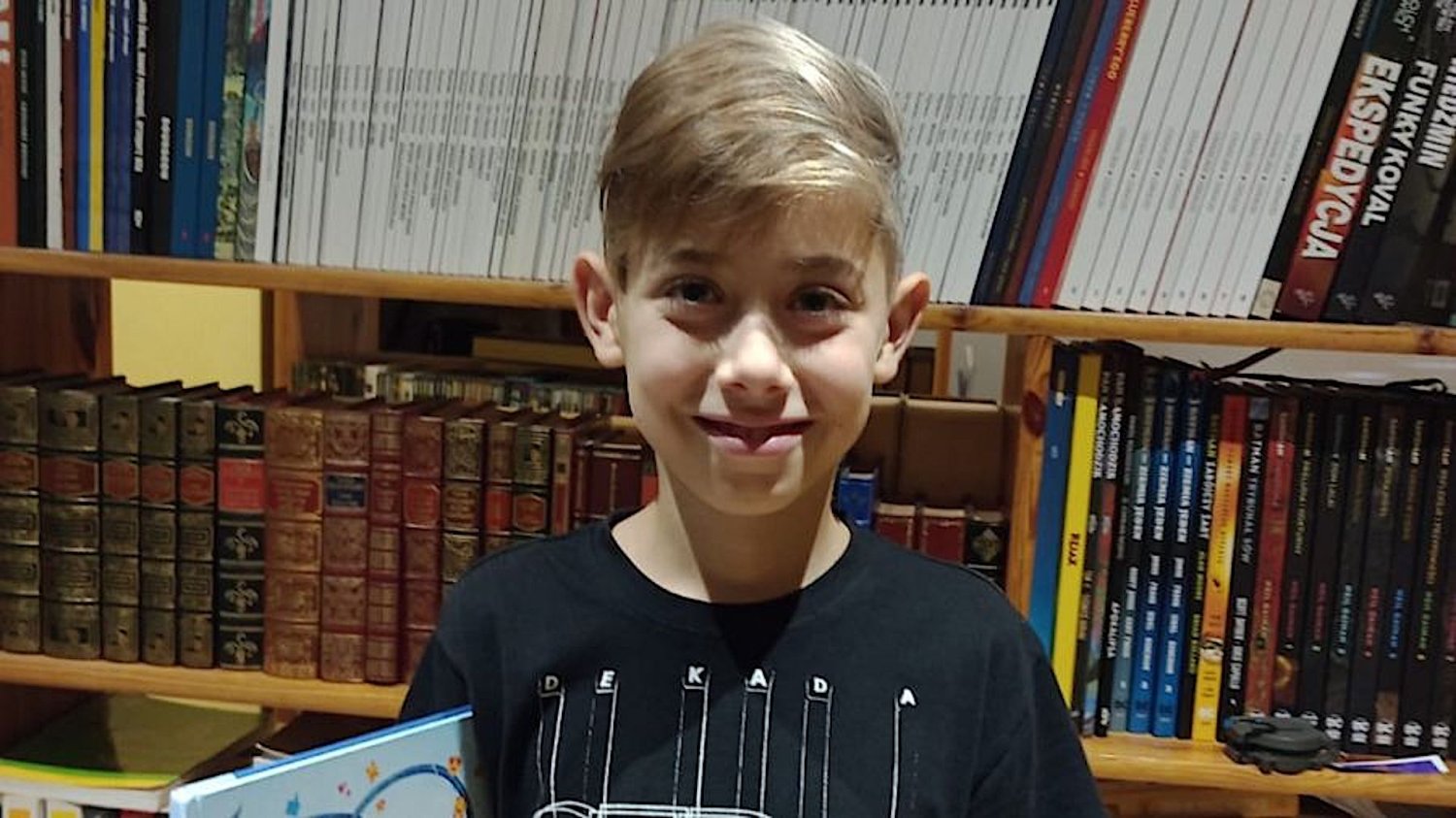 Jest w 4 klasie, a już pisze o przemocy. Uczeń z Murowa zachwycił jury prestiżowego konkursu