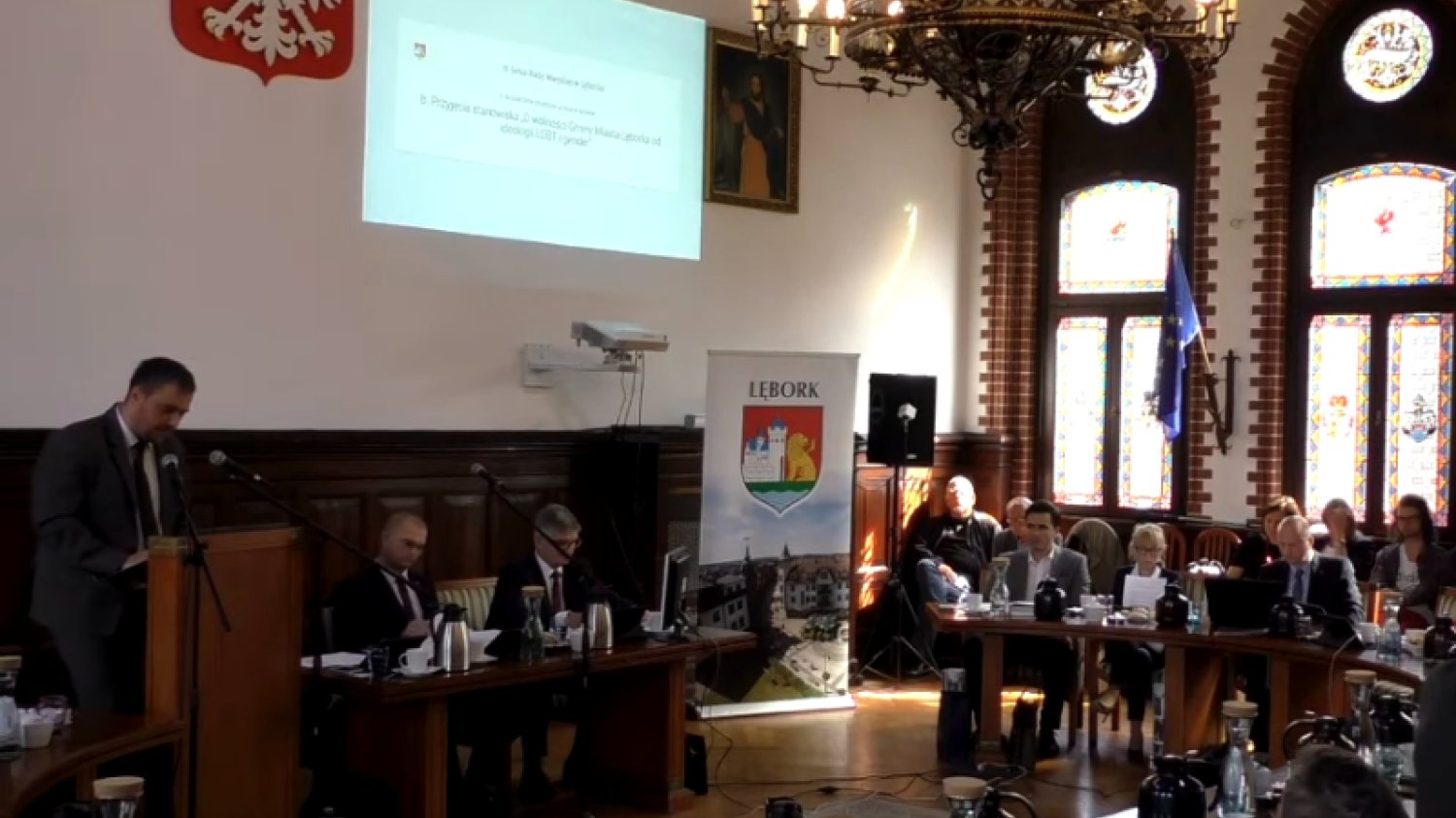 Tak 16 września wyglądało posiedzenie Rady Miasta
