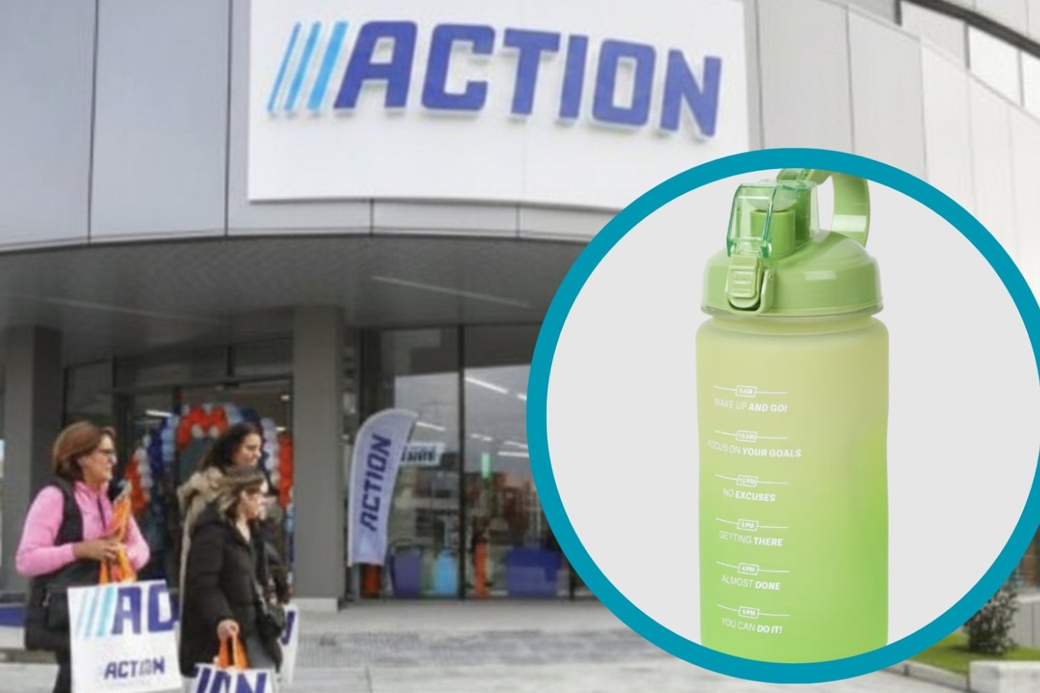 butelka na wodę z Action