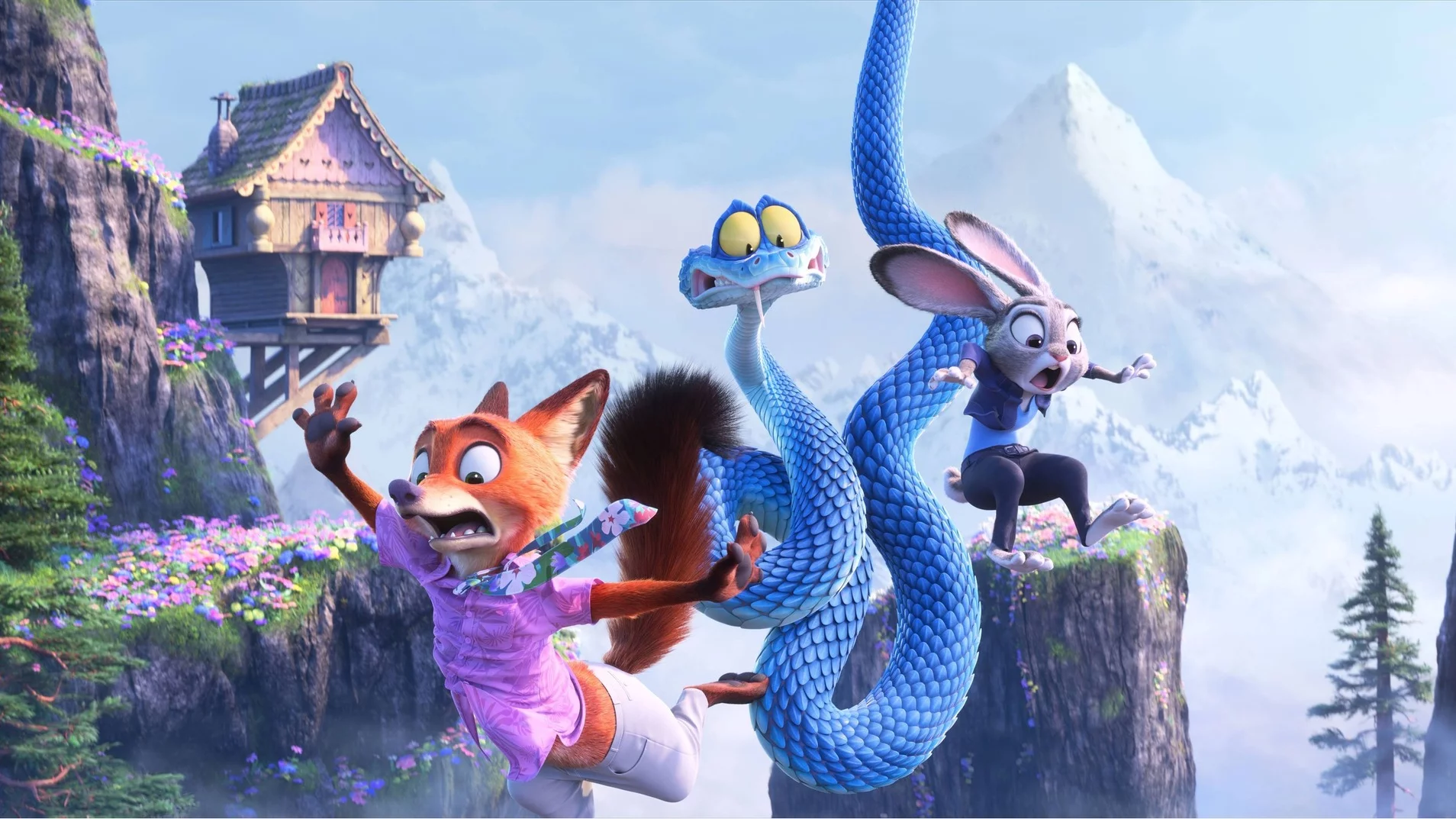 Multikino zaprasza dzieci i ich rodziców do świętowania Mikołajek. W repertuarze będzie na nich czekało aż 5 świetnych animacji na czele z nowością "Zwierzogród 2". Kadr z filmu "Zwierzogród 2" (2025) / Disney.