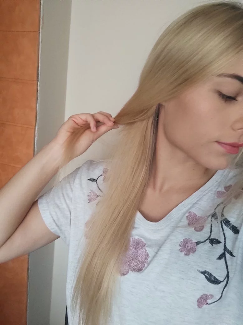 Włosy po keczupowaniu