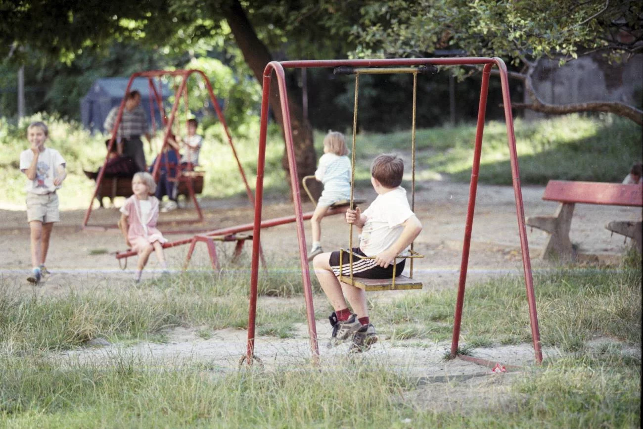 Plac zabaw sprzed 20 lat