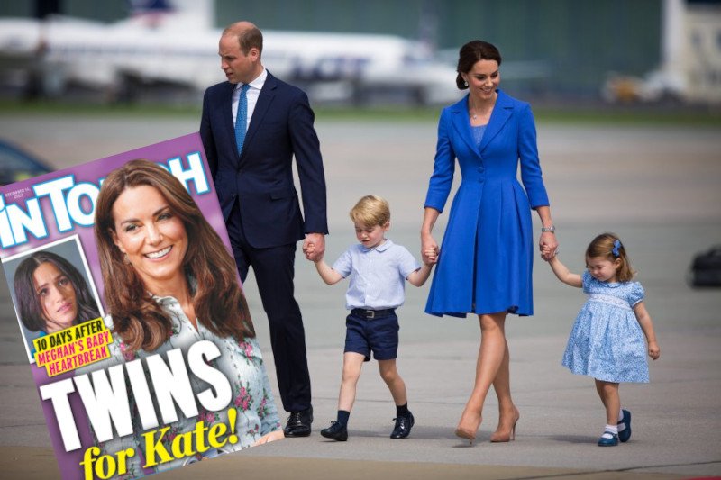 Kate i William spodziewają się bliźniaków