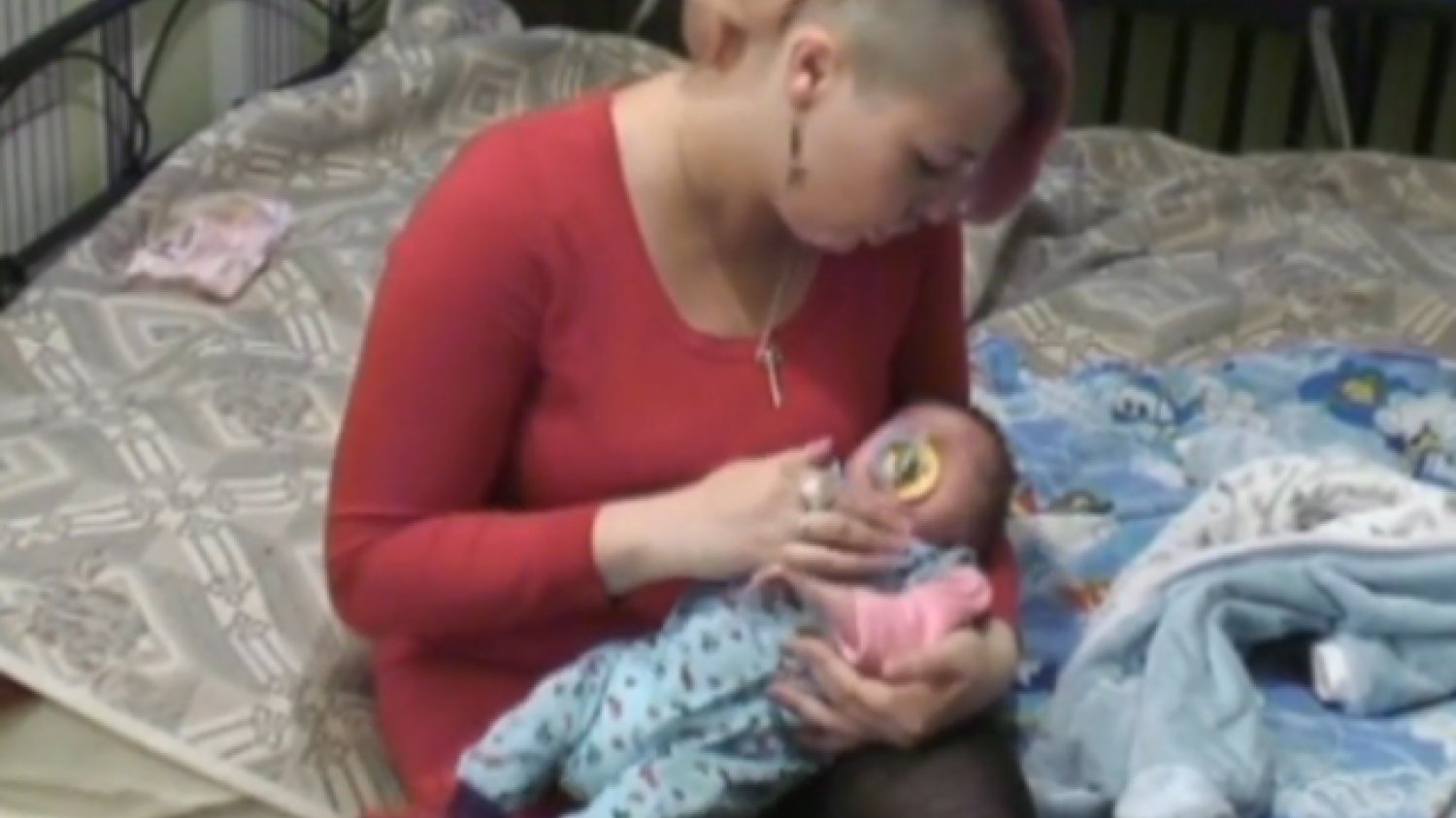 Mały Lucyfer z mamą Natalią