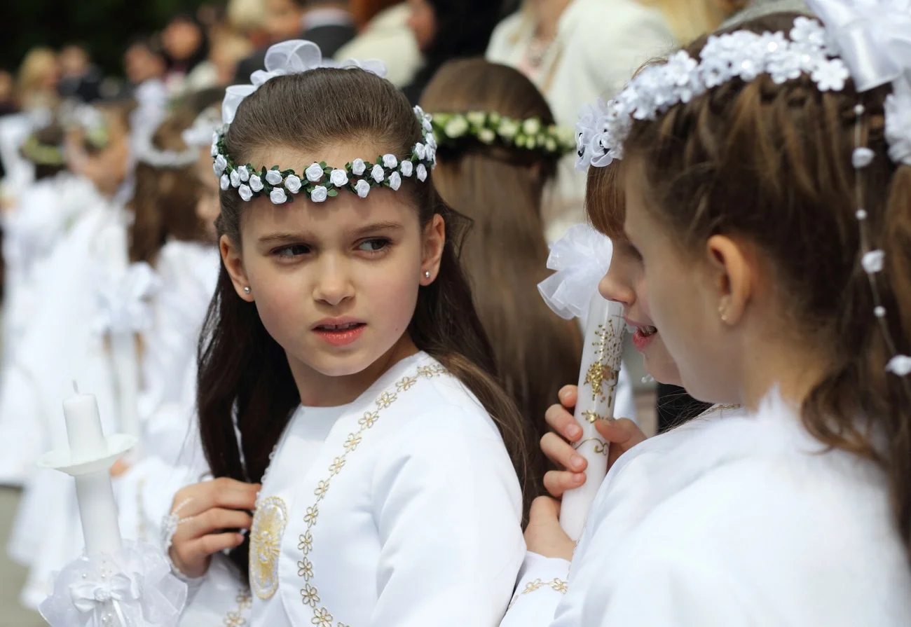 prezent na komunię