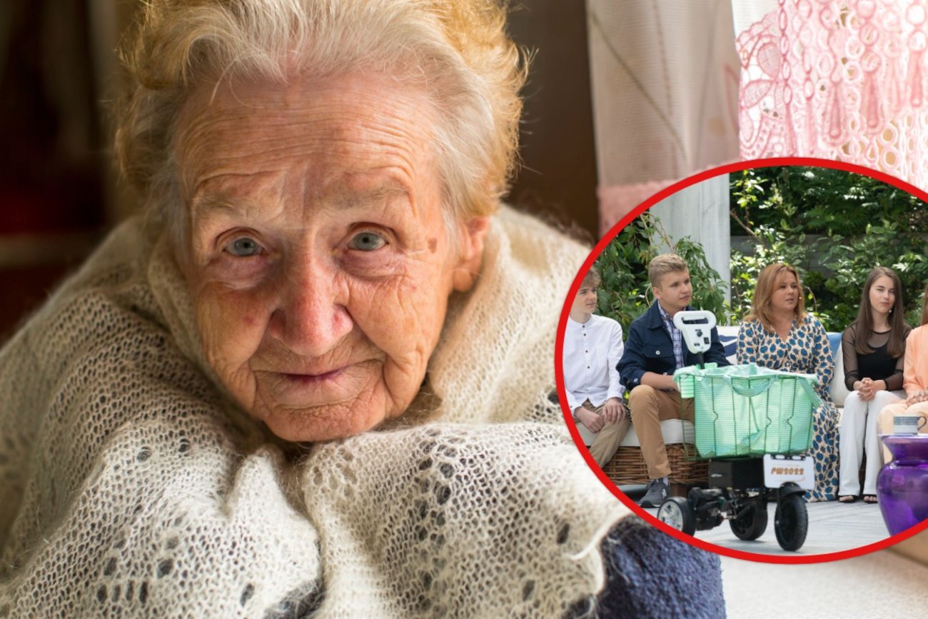 automatyczny wózek na zakupy, nastolatki, seniorzy