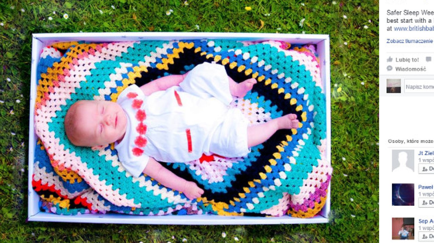 Fot. Screen z Facebooka / [url=https://www.facebook.com/britishbabybox/photos/pb.1681476655420589.-2207520000.1461579714./1734365933464994/?type=3&theater]British Baby Box[/url]