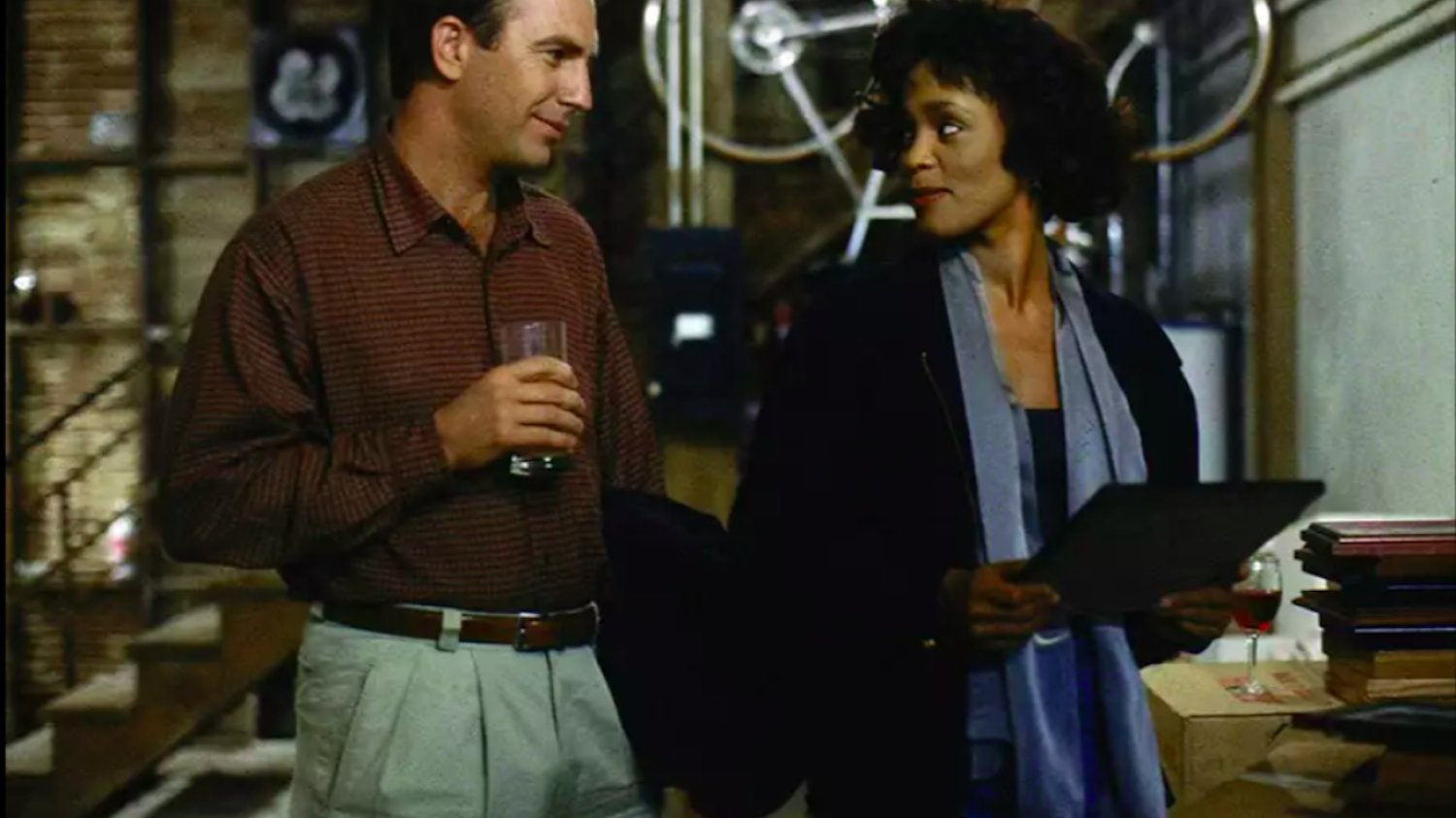 "Bodyguard" Whitney Houston Kevin Costner