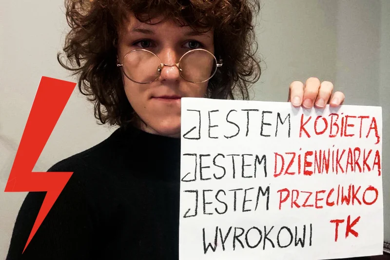 Strajk kobiet 2020 - jestem dziennikarką i strajkuję Strajk kobiet 2020 - jestem dziennikarką i strajkuję