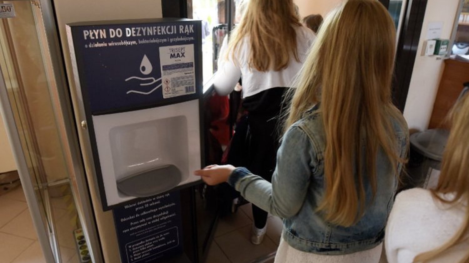Alergia na płyn do dezynfekcji rąk