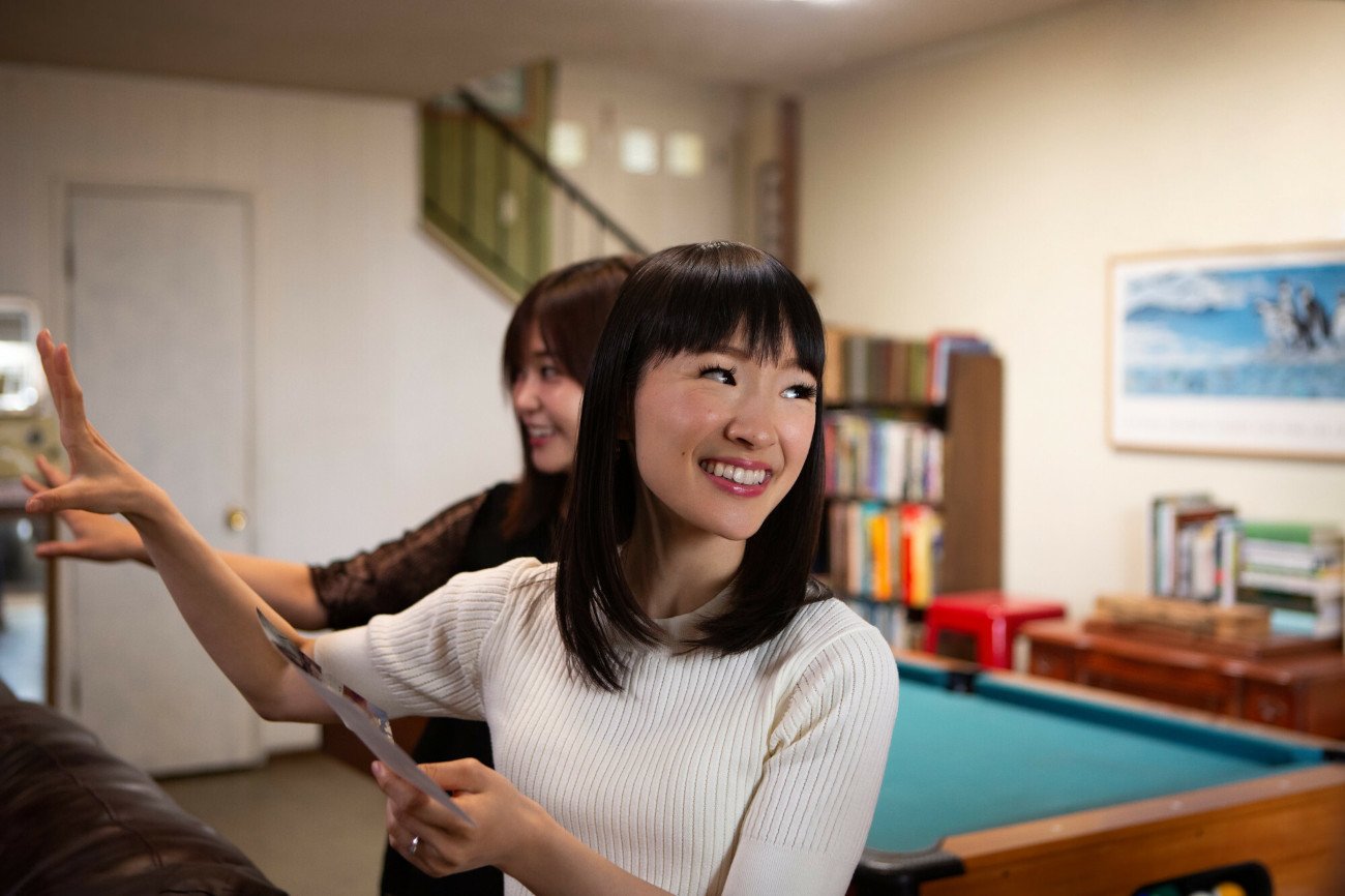 Kadr z serialu "Sprzątanie z Marie Kondo", Marie Kondo nie ukrywa: jej metoda sprzątania nie działa, gdy masz dzieci