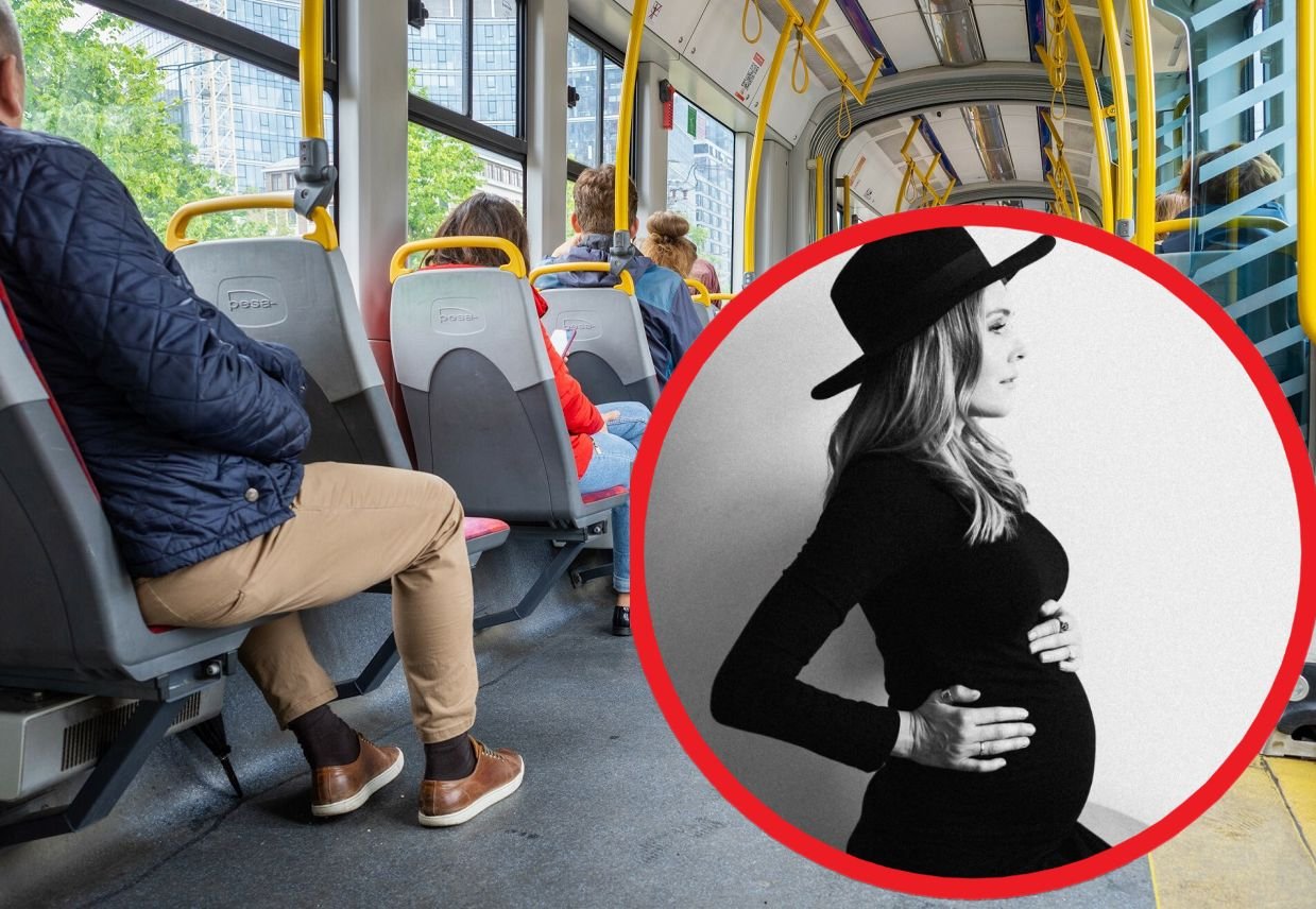 ciężarna w komunikacji