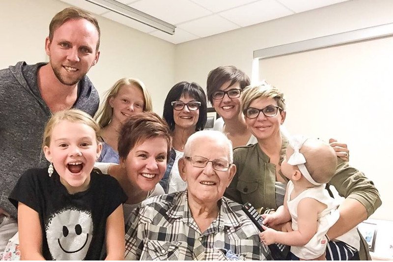 Najstarszy mężczyzna w Australii Esmond Allcock ma 108 lat.