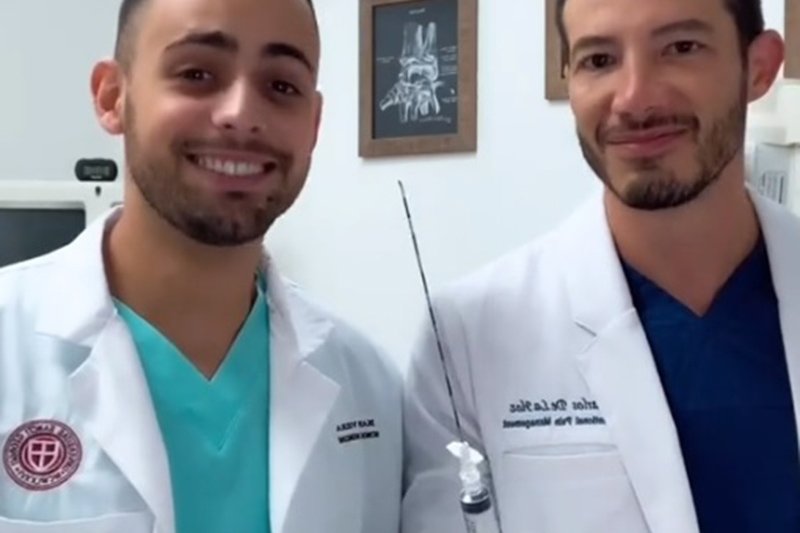 Lekarze pokazali, jak wygląda igła do znieczulenia zewnątrzoponowego