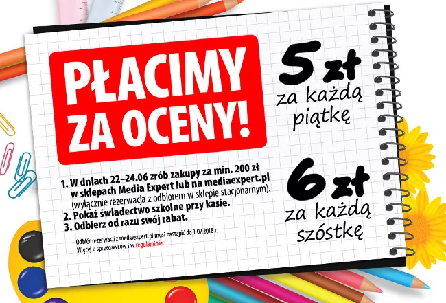 "Płacimy za oceny" to coroczna akcja Media Expert.