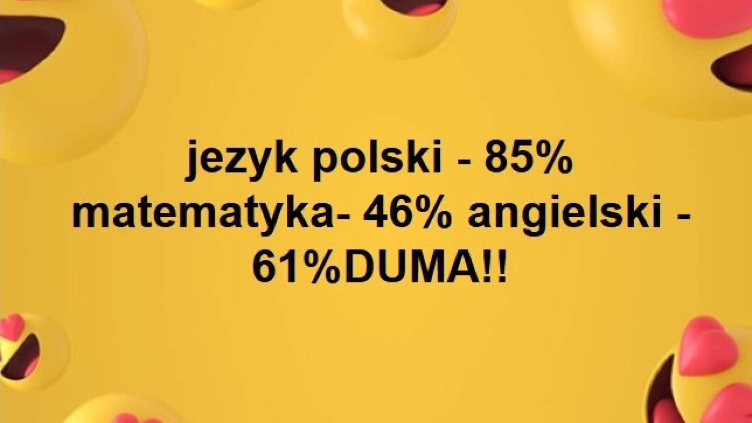 Rodzice publikują wyniki egzaminów swoich dzieci