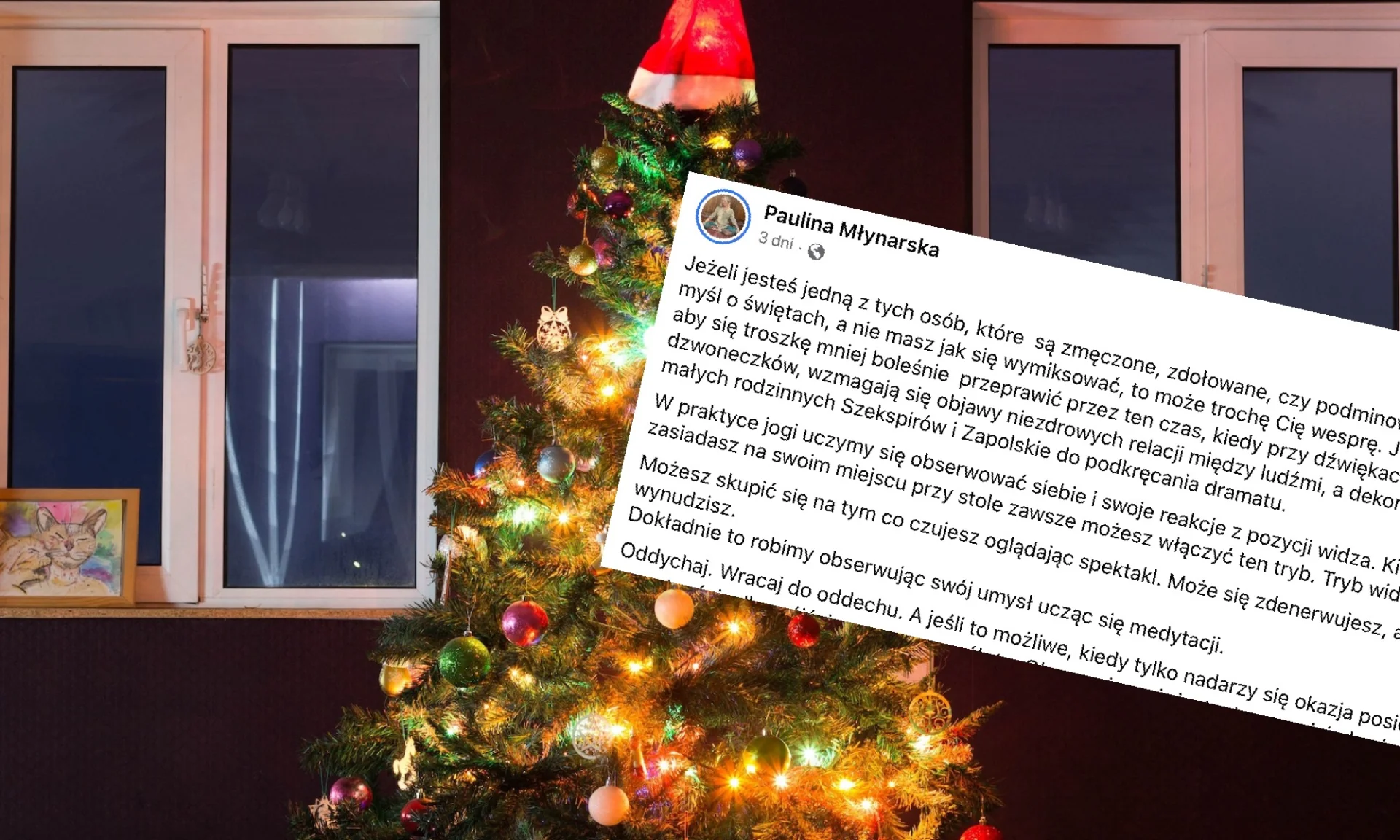 Choinka, post.