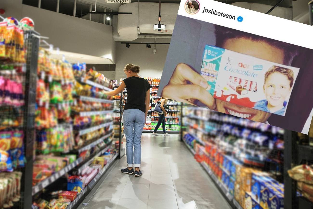 kinder czekolada, kinderki, chłopiec z opakowania czekoladek Kinder