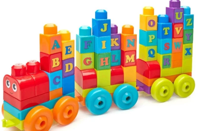 Mega Bloks Pociąg ABC z dźwiękami
