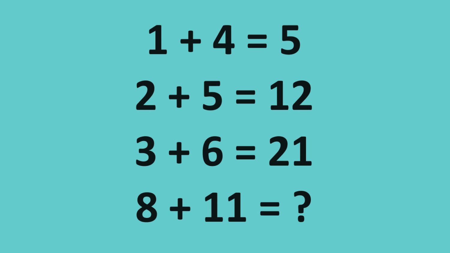 zagadka matematyczna